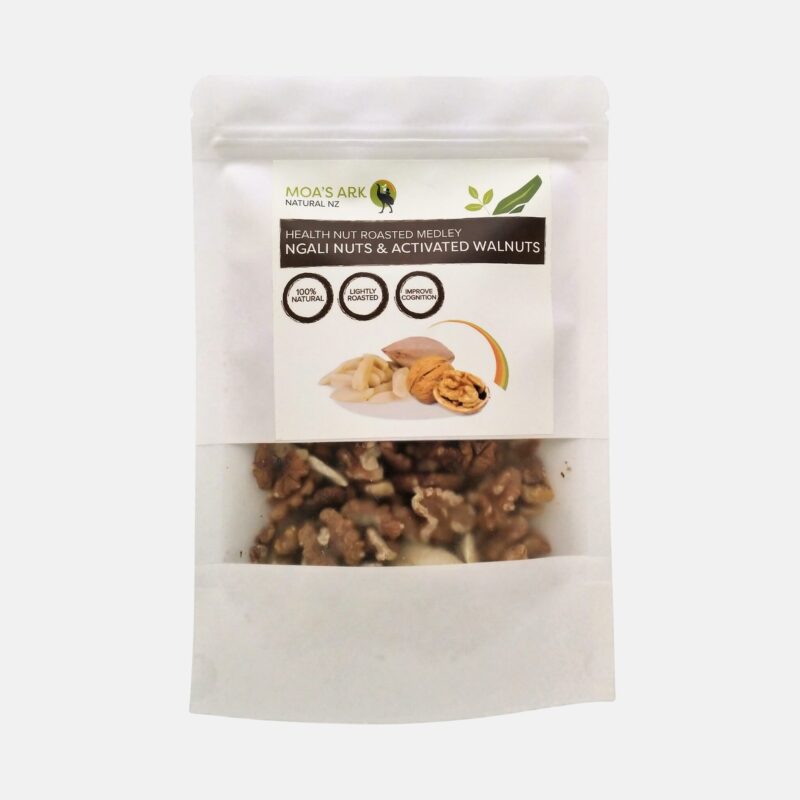 Ngali Nut & Activated Walnut Medley 1 Ngali nut and activated walnut medley - protein-packed superfood snack mix