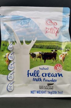 Milk Powder Full Cream Resealable 1kg Makes 8 Litres of Whole Milk