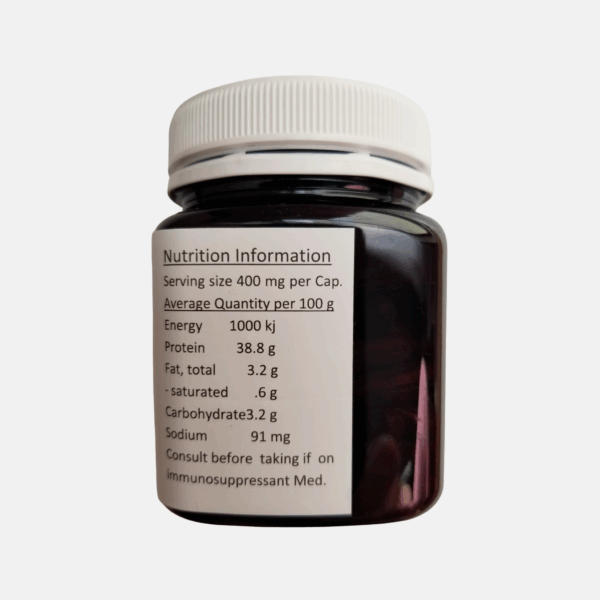 Premium Chaga Mushroom Extract Nutrition Information