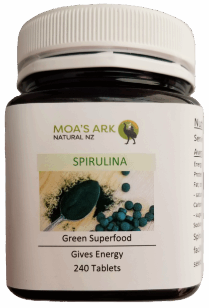 Spirulina Green Food Energy - 240 Tablets