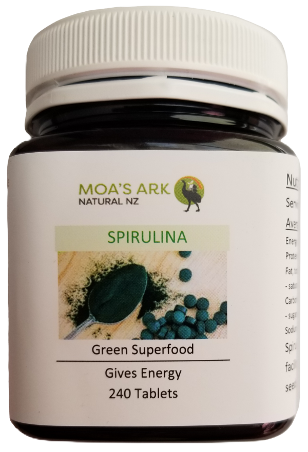 Spirulina Green Food Energy - 240 Tablets