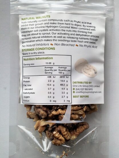 Walnut Halves Freshly Activated Healthy Natural Crunchy 70 gram - Image 3