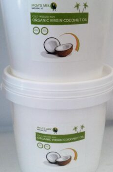 Coconut Oil Virgin Organic Cold Pressed NZ Filtered for Body Care 2 Ltr Twin Pack