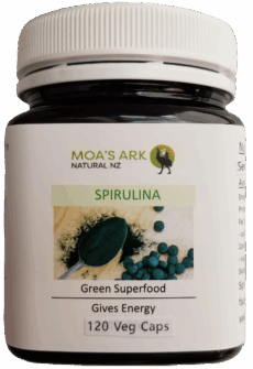 Spirulina Green Food Energy - 120 Veg Caps