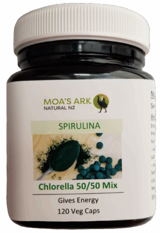 Spirulina Chlorella Mix - 120 Vegetarian Caps
