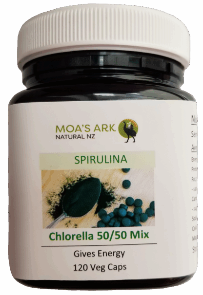 Spirulina Chlorella Mix - 120 Vegetarian Caps