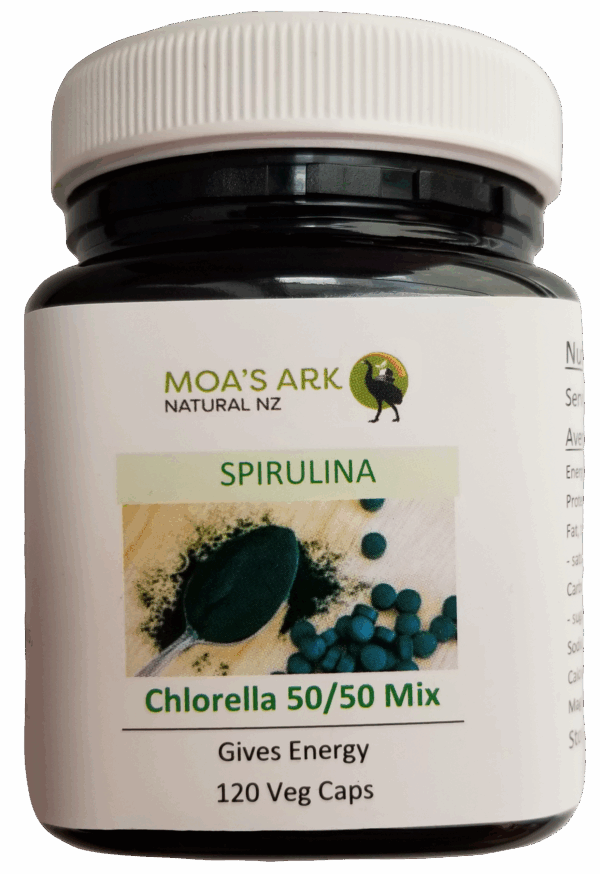 Spirulina Chlorella Mix - 120 Vegetarian Caps
