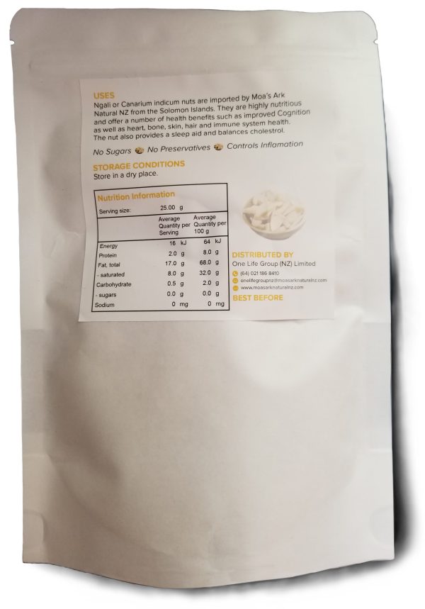 Ngali Nuts Pieces Superfood 125g - Lightly Roasted - Image 2