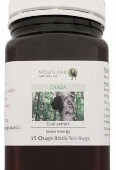 Chaga Tea blended with Black Tea and Vanilla Pod 15 Tea Bags