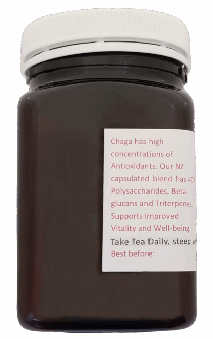 Chaga Tea blended with Black Tea and Vanilla Pod 15 Tea Bags - Image 3
