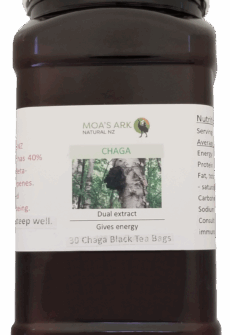 Chaga Tea blended with Black Tea and Vanilla Pod 30 Tea Bags