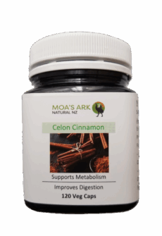 Celon Cinnamon Metabolism and Digestion 120 Capsules