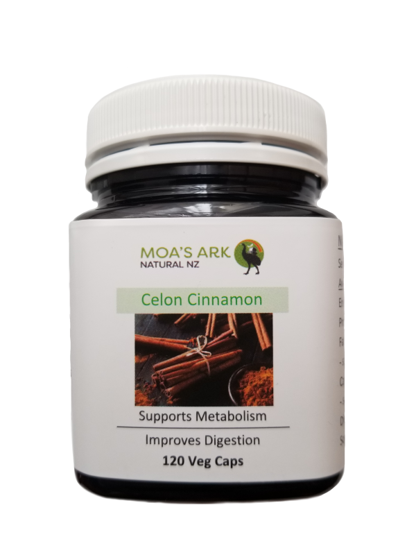 Celon Cinnamon Metabolism and Digestion 120 Capsules