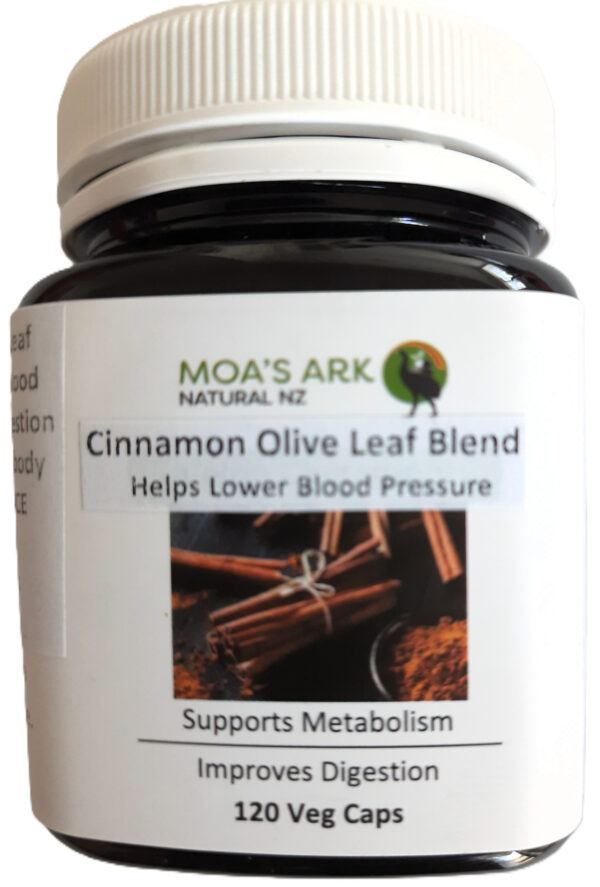 Ceylon Cinnamon Capsules with Olive Leaf Blend Option - Image 4